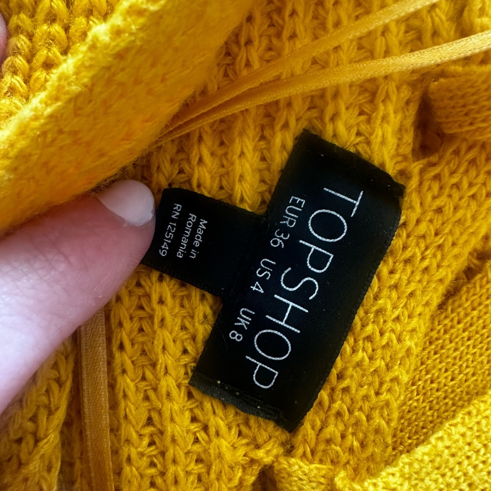 Golden Rod Top Shop sweater